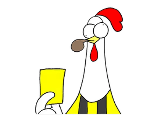 😊 Стикер «Chicken Bro Football» для Telegram
