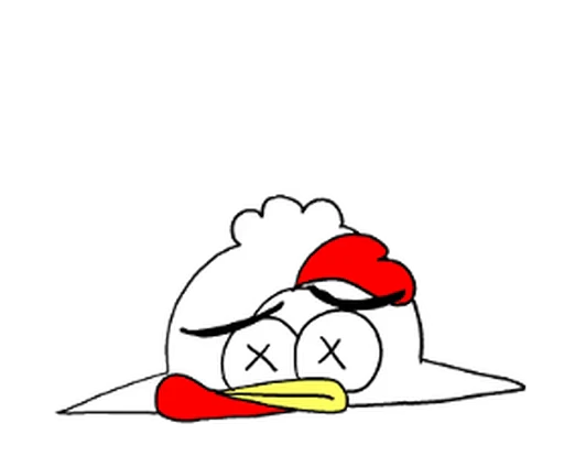 😊 Стикер «Chicken Bro Football» для Telegram