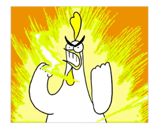 😊 Стикер «Chicken Bro Football» для Telegram