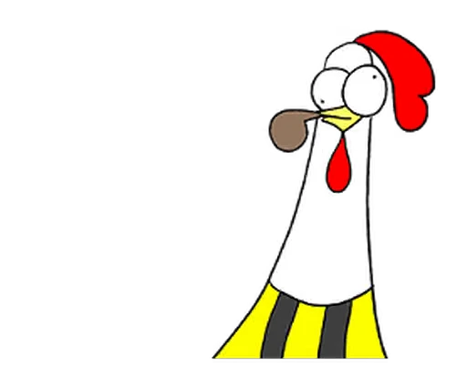😊 Стикер «Chicken Bro Football» для Telegram