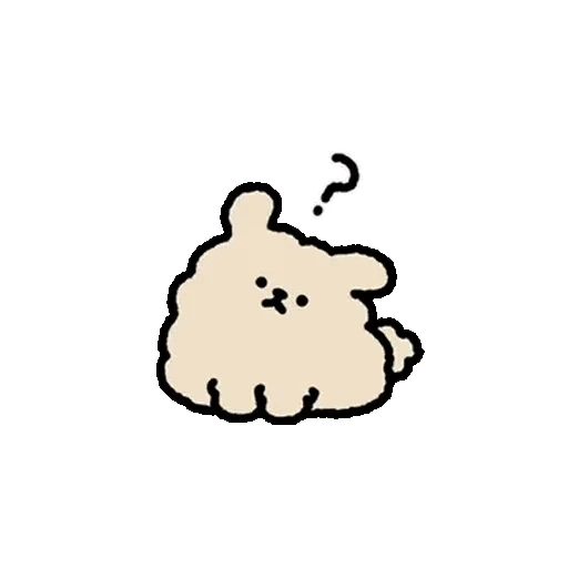 😊 Стикер «Fluffy Puppy» для Telegram