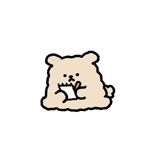 😊 Стикер «Fluffy Puppy» для Telegram