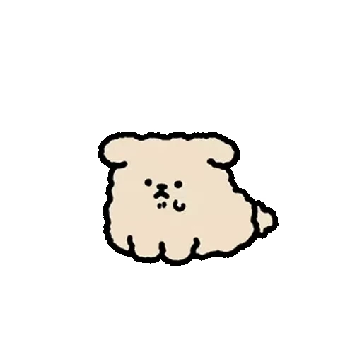 😊 Стикер «Fluffy Puppy» для Telegram