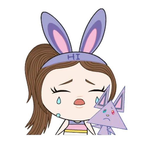 😊 Стикер «NEWJEANS MURAKAMI» для Telegram