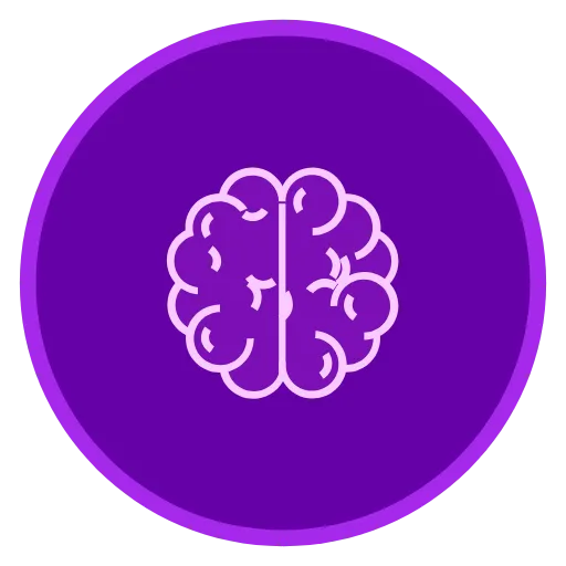 Эмодзи Purple Фиолетовый для Telegram — скачать