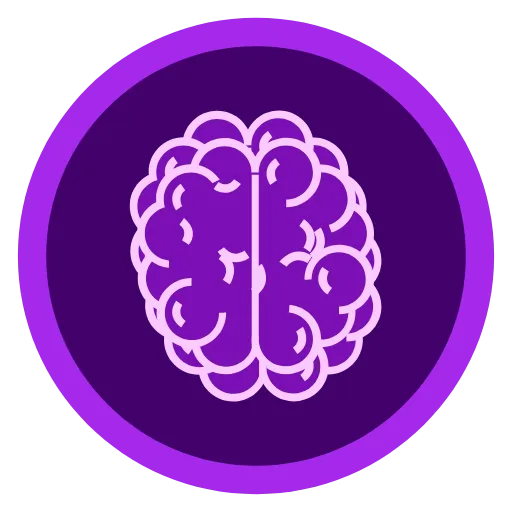 💪 Эмодзи «Purple Фиолетовый» для Telegram