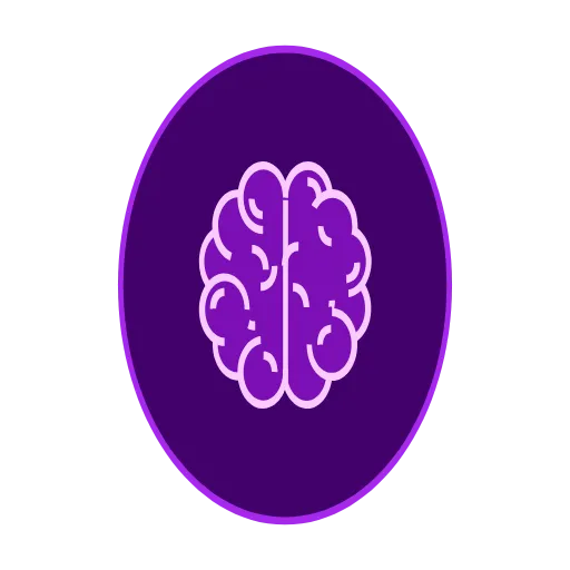 🟢 Эмодзи «Purple Фиолетовый» для Telegram