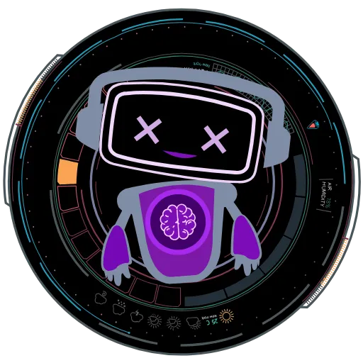 😃 Эмодзи «Purple Фиолетовый» для Telegram