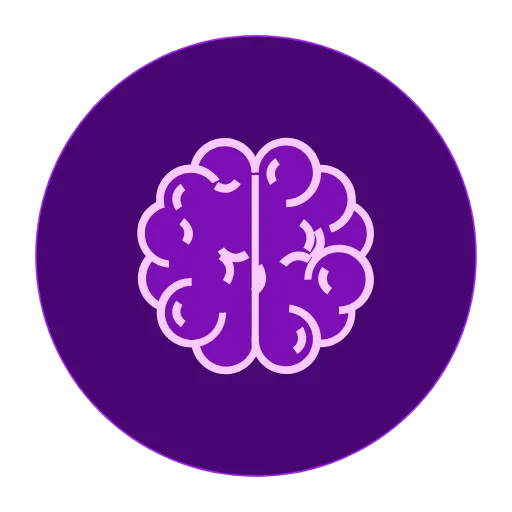😉 Эмодзи «Purple Фиолетовый» для Telegram