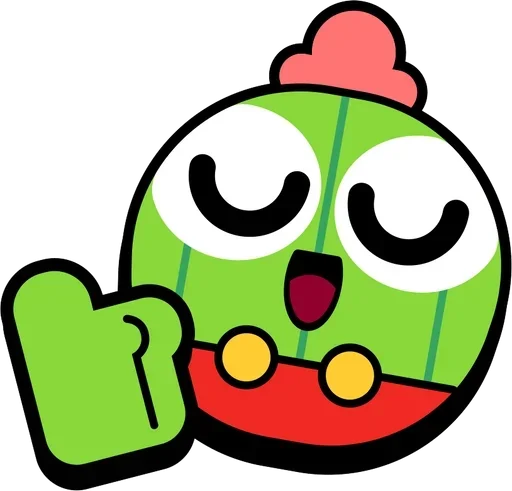 🌵 Стикер «Пабло» для Telegram