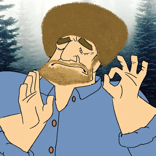 👌 Стикер «When the sticker pack is just right...» для Telegram