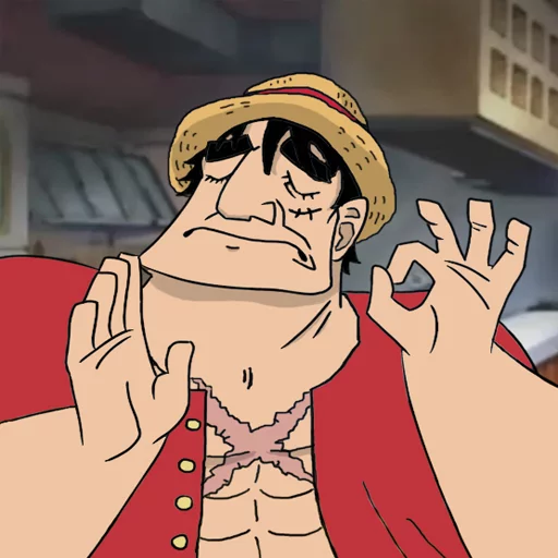 👌 Стикер «When the sticker pack is just right...» для Telegram