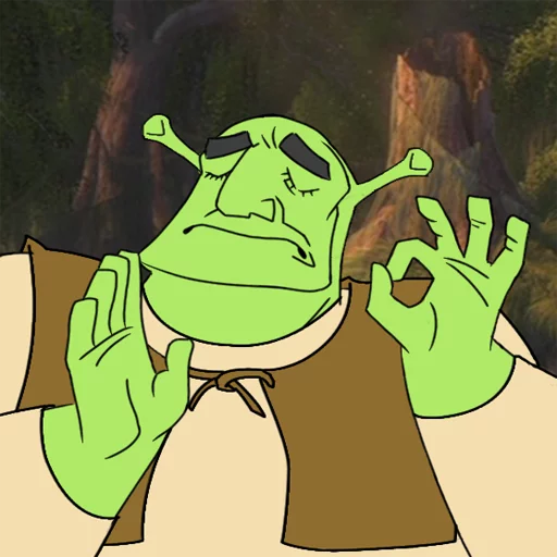 👌 Стикер «When the sticker pack is just right...» для Telegram