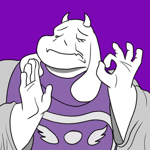 👌 Стикер «When the sticker pack is just right...» для Telegram