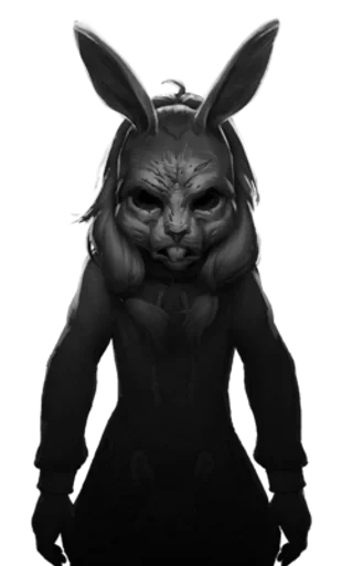 👹 Стикер «Персонажи Tiny Bunny» для Telegram