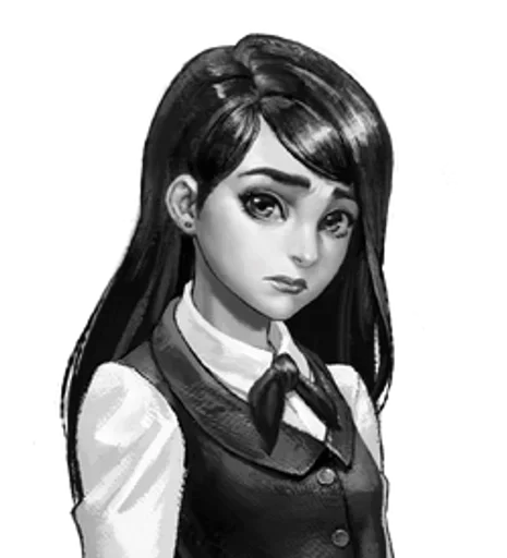 😿 Стикер «Персонажи Tiny Bunny» для Telegram