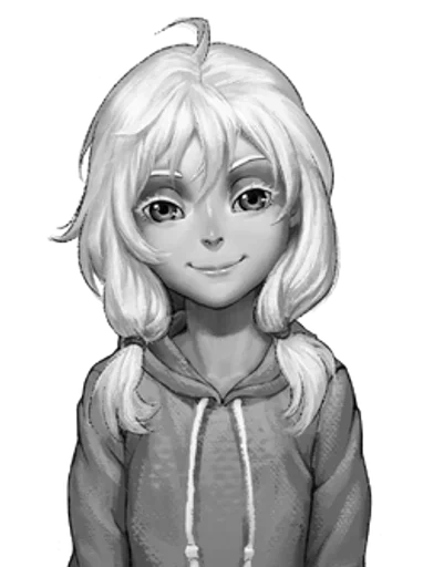 😌 Стикер «Персонажи Tiny Bunny» для Telegram