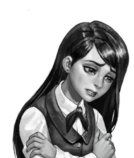 😣 Стикер «Персонажи Tiny Bunny» для Telegram