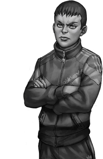 😡 Стикер «Персонажи Tiny Bunny» для Telegram