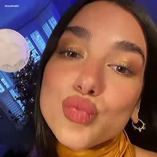 🌱 Стикер «Dua Lipa» для Telegram