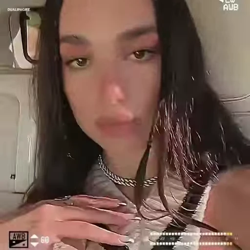 🌱 Стикер «Dua Lipa» для Telegram
