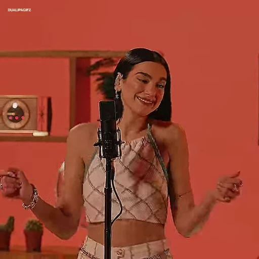 🌱 Стикер «Dua Lipa» для Telegram