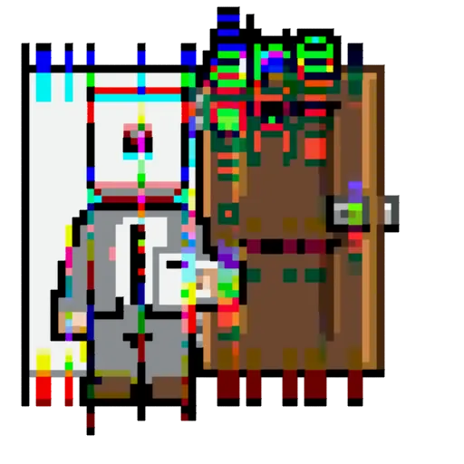🙌 Стикер «Error Pixel» для Telegram