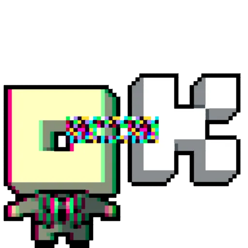 👍 Стикер «Error Pixel» для Telegram
