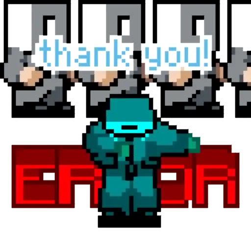 😘 Стикер «Error Pixel» для Telegram