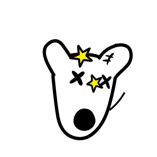😵 Стикер «Stray Dog DOGS OG» для Telegram