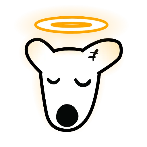 😇 Стикер «Stray Dog DOGS OG» для Telegram