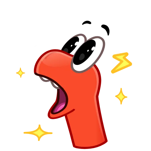 😮 Стикер «Red Rex» для Telegram