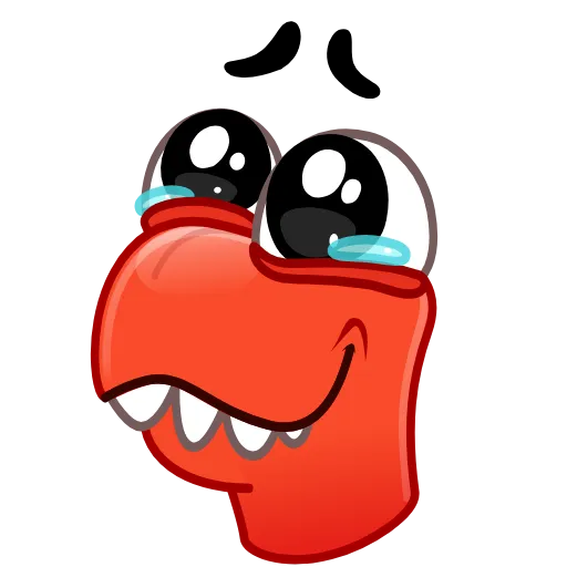 😳 Стикер «Red Rex» для Telegram
