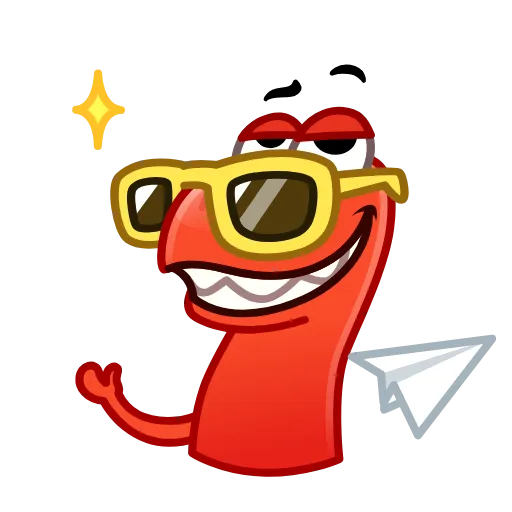 😎 Стикер «Red Rex» для Telegram