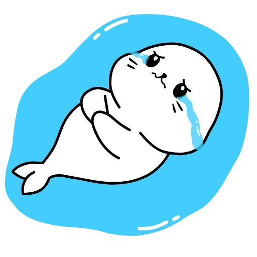 😭 Стикер «Sappy Seals» для Telegram