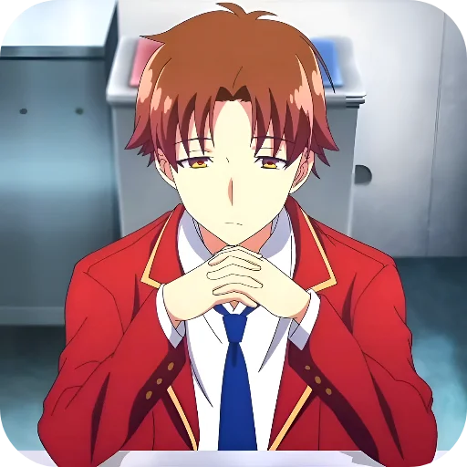 😔 Стикер «Classroom of the Elite» для Telegram