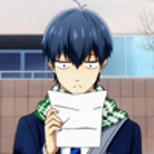 🫥 Эмодзи «Isagi Yoichi Blue LockИсаги Ёичи Синяя тюрьма» для Telegram