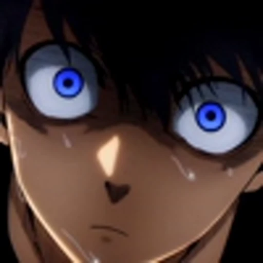 😱 Эмодзи «Isagi Yoichi Blue LockИсаги Ёичи Синяя тюрьма» для Telegram