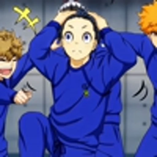 😵‍💫 Эмодзи «Isagi Yoichi Blue LockИсаги Ёичи Синяя тюрьма» для Telegram