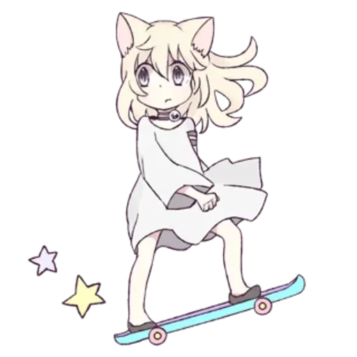🛹 Стикер «Kim Anya» для Telegram