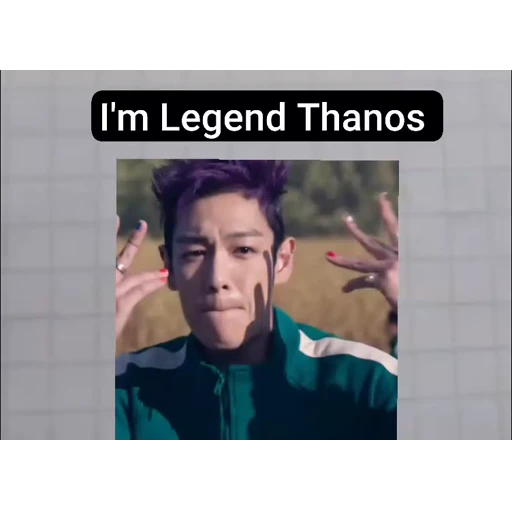 Стикер 3 Legend Thanos