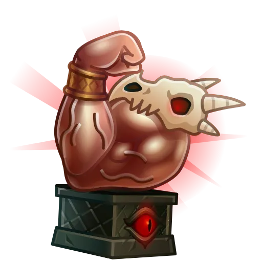 Стикер 55 Mighty Arm
