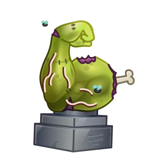 Стикер 59 Mighty Arm