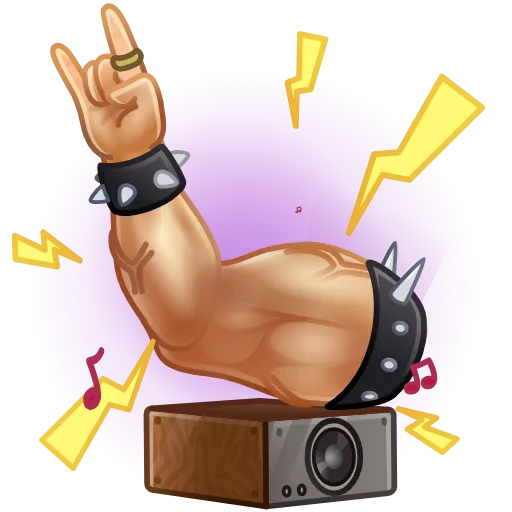 Стикер 23 Mighty Arm