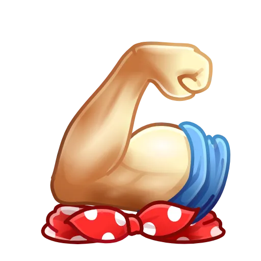 Стикер 26 Mighty Arm