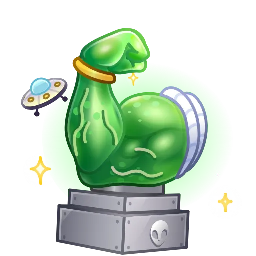 Стикер 24 Mighty Arm