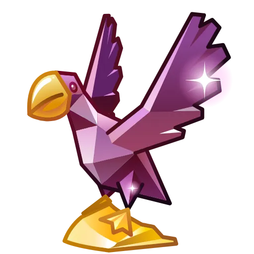 🦅 Стикер «Rare Bird» для Telegram