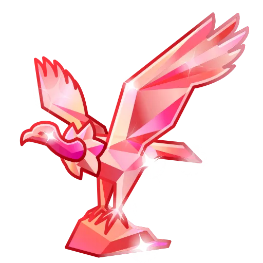🦅 Стикер «Rare Bird» для Telegram