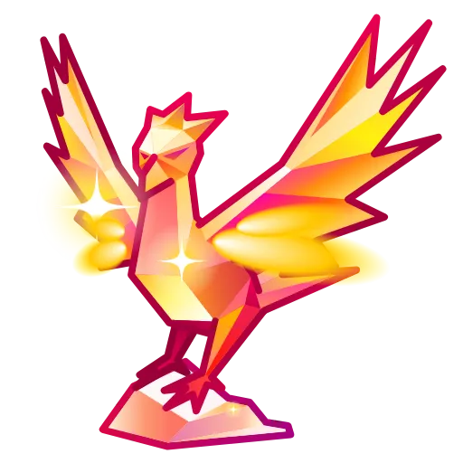 🦅 Стикер «Rare Bird» для Telegram