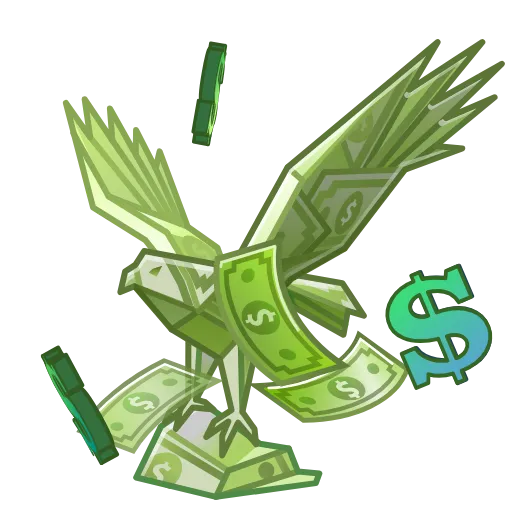 Стикерпак Rare Bird для Telegram